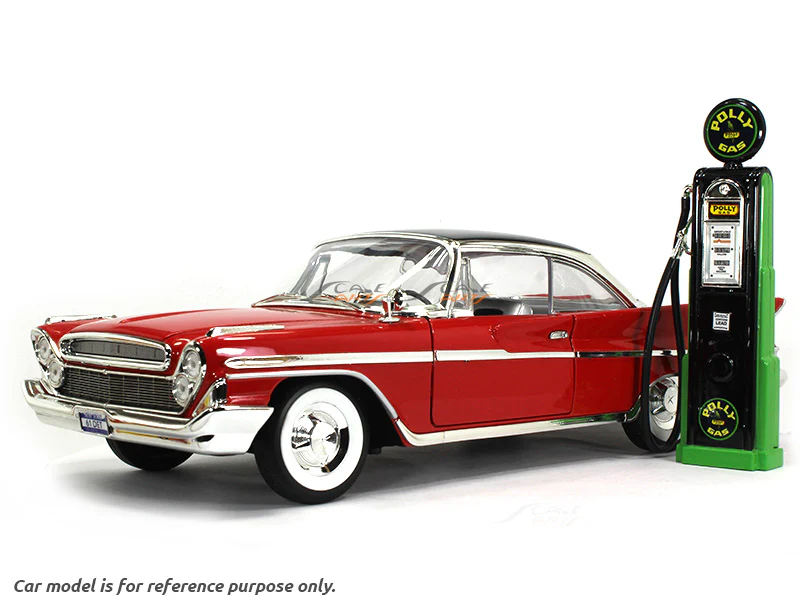 Polly Gasoline Service Gas Pump set 1:18 Road Signature Yatming diecast model - Image 2
