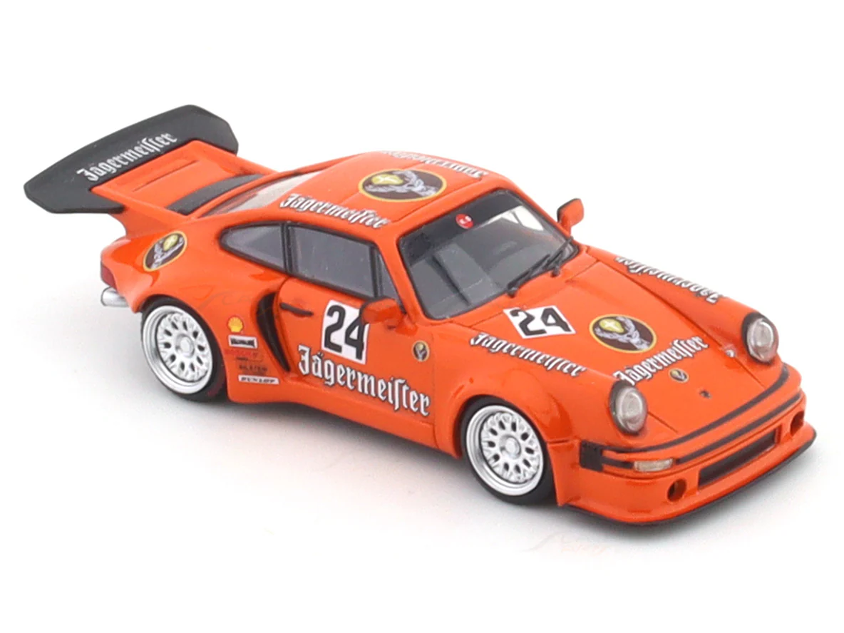 Porsche 911 Carrera RS Jagermeister 1:64 Street Weapon diecast scale model car - Image 7
