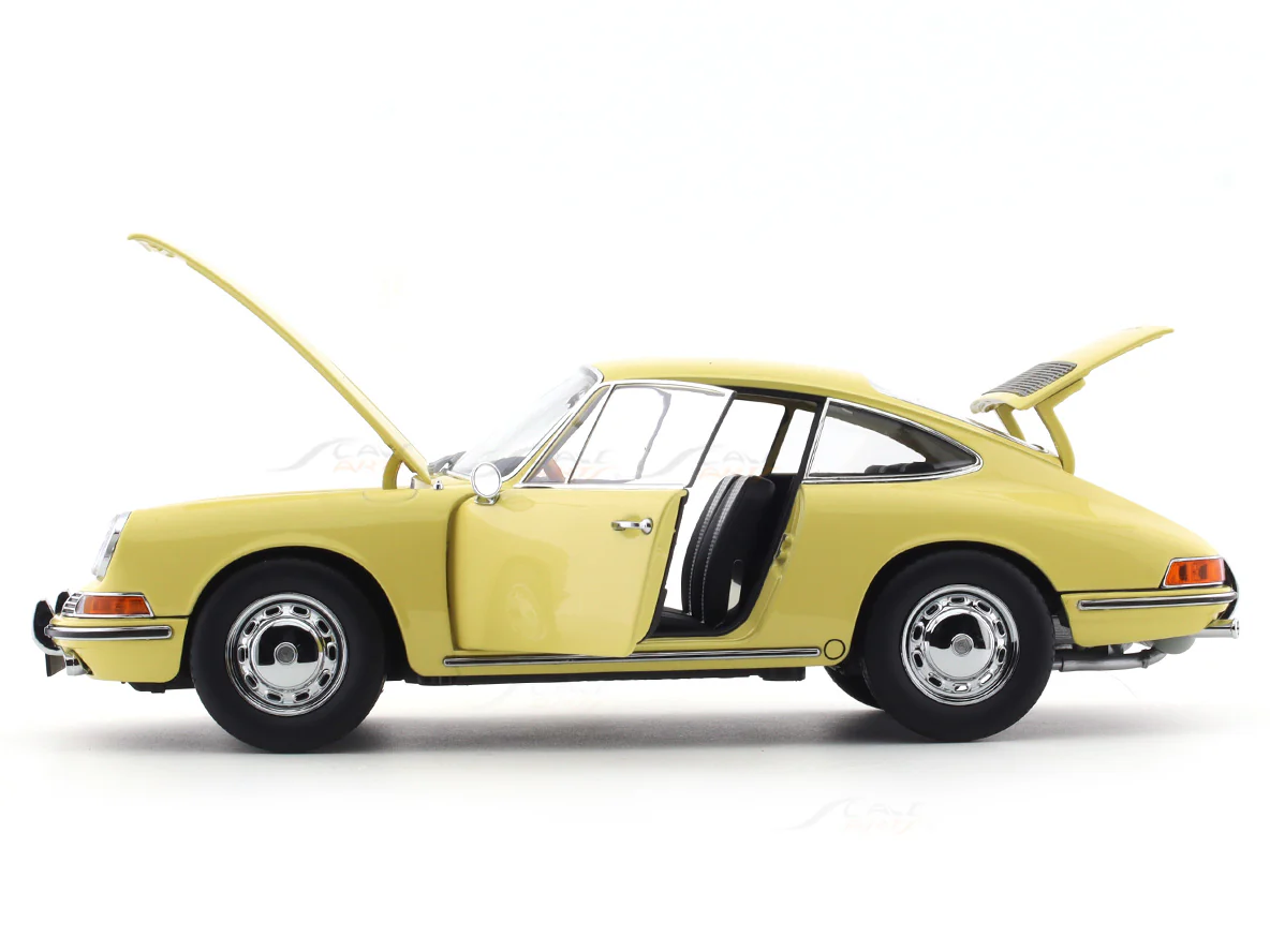 Porsche 911 901 Champaign Yellow 1:18 Kyosho licensed premium diecast scale model car collectible - Image 8