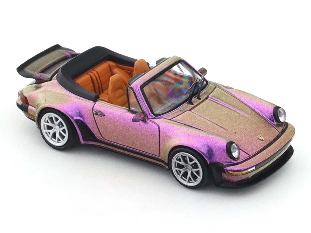 Porsche 911 930 Singer cool purple 1:64 Rhino diecast scale model car miniature car - Image 7