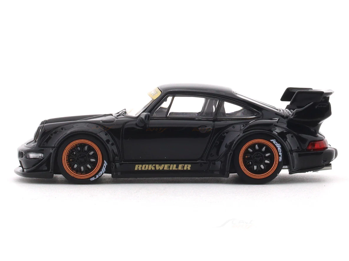 Porsche 911 964 RWB black 1:64 Star Model diecast scale model car - Image 2