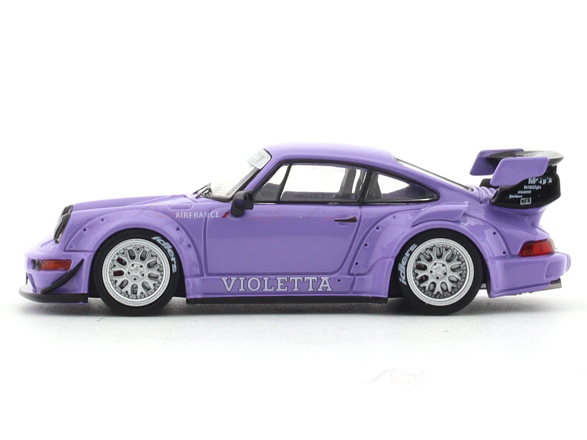 Porsche 911 964 RWB Violetta 1:64 Star Model diecast scale model car - Image 2