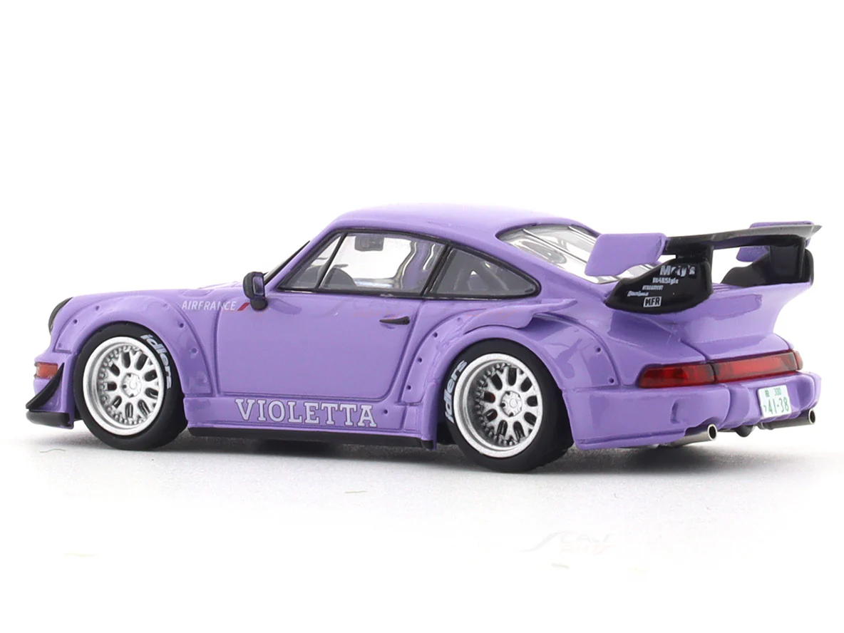 Porsche 911 964 RWB Violetta 1:64 Star Model diecast scale model car - Image 3