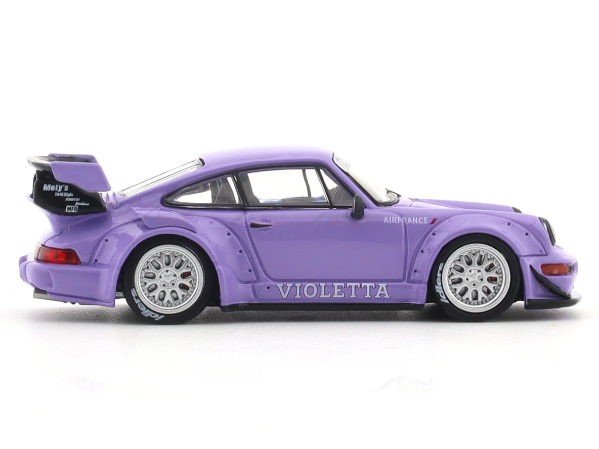 Porsche 911 964 RWB Violetta 1:64 Star Model diecast scale model car - Image 5