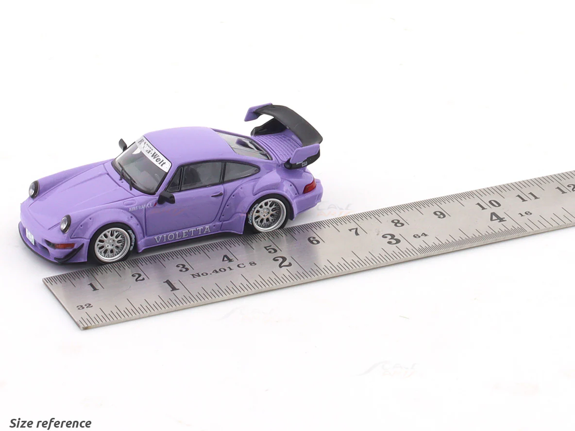 Porsche 911 964 RWB Violetta 1:64 Star Model diecast scale model car - Image 9