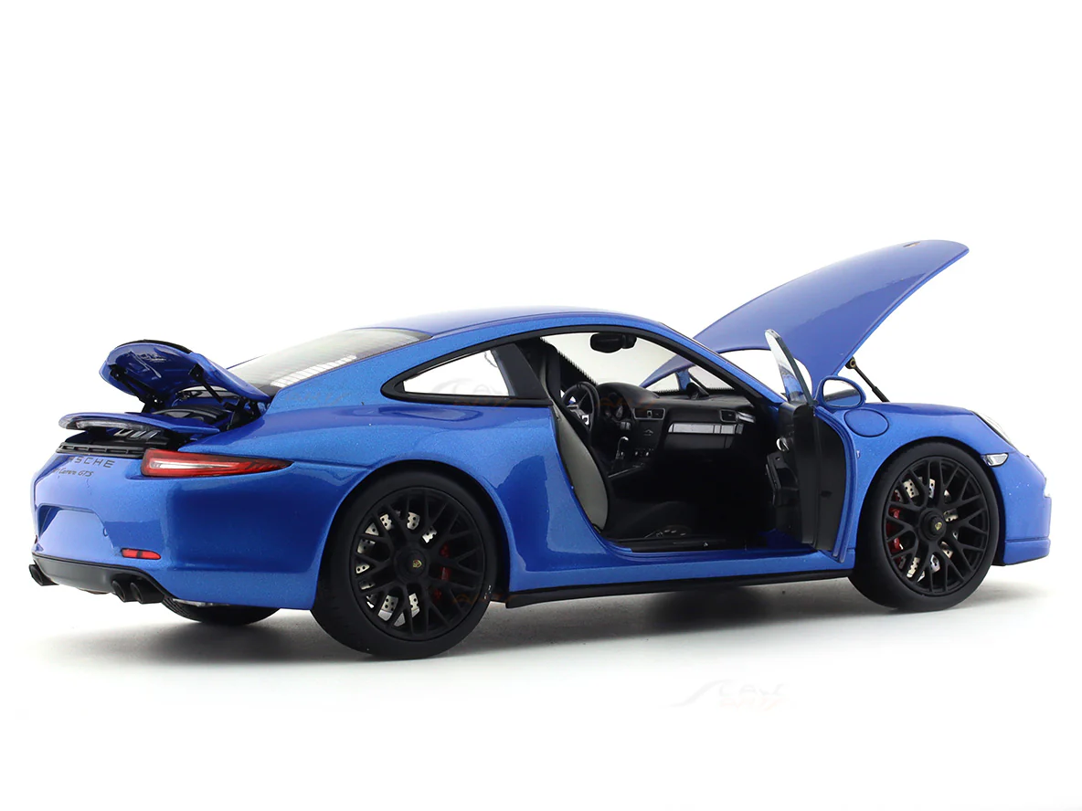 Porsche 911 991 Carrera GTS Blue 1:18 Schuco diecast Scale Model car - Image 10