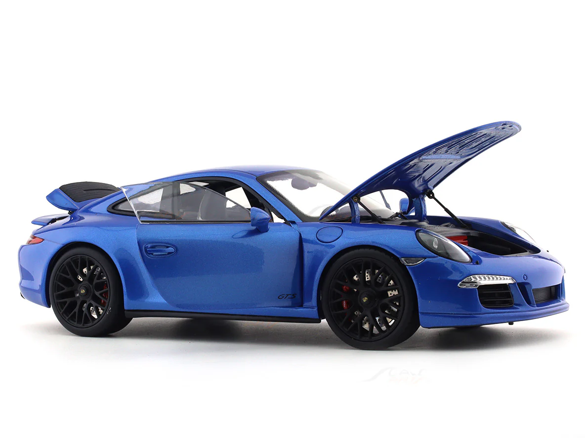 Porsche 911 991 Carrera GTS Blue 1:18 Schuco diecast Scale Model car - Image 12
