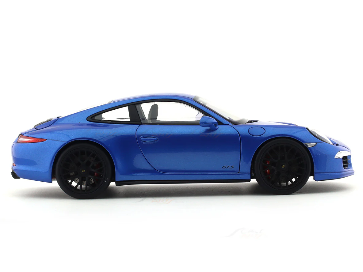 Porsche 911 991 Carrera GTS Blue 1:18 Schuco diecast Scale Model car - Image 5