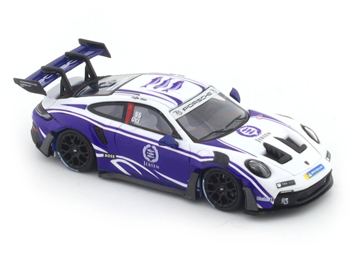 Porsche 911 992 GT3 RS Jabsen 1:64 Aurora Model diecast scale model car - Image 7