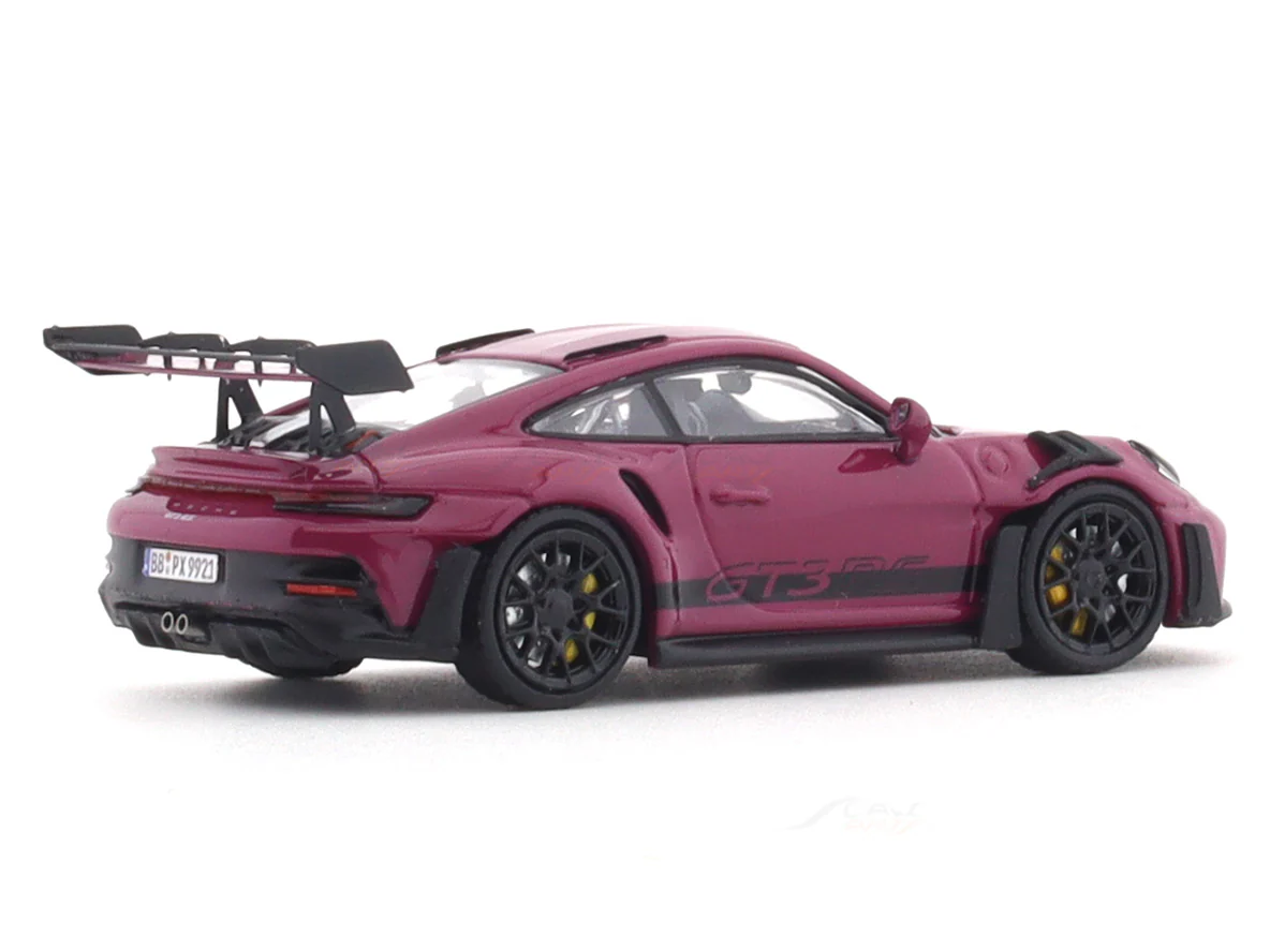 Porsche 911 992 GT3 RS red 1:64 LMLF diecast scale model car - Image 4