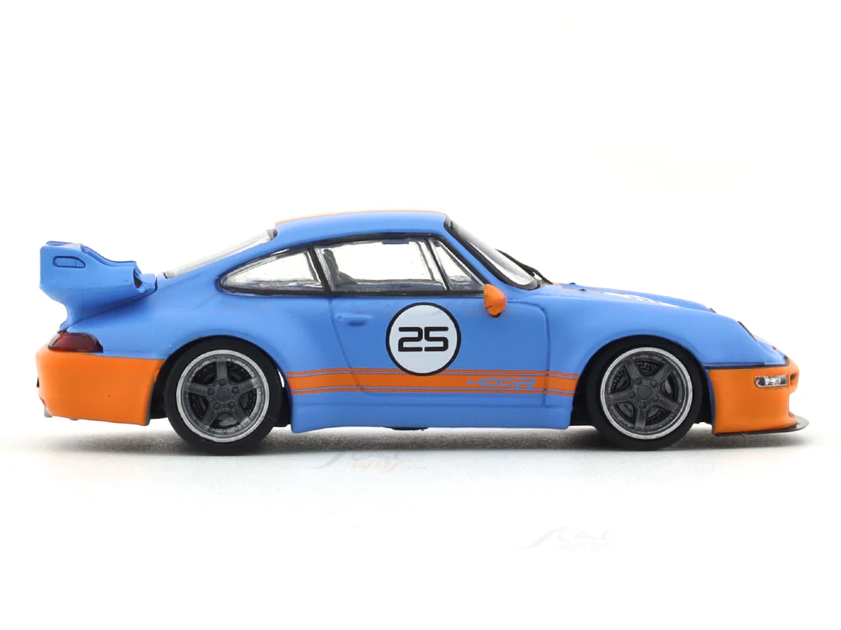 Porsche 911 993 Gunther Works Gulf 1:64 Tarmac Works diecast scale model car miniature - Image 5