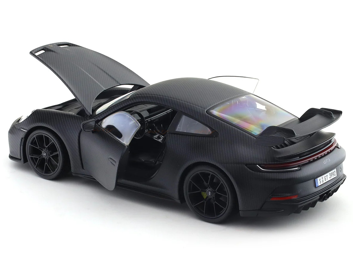 Porsche 911 GT3 Carbon Series 1:18 Bburago Limited Edition Diecast Scale Model car - Image 18