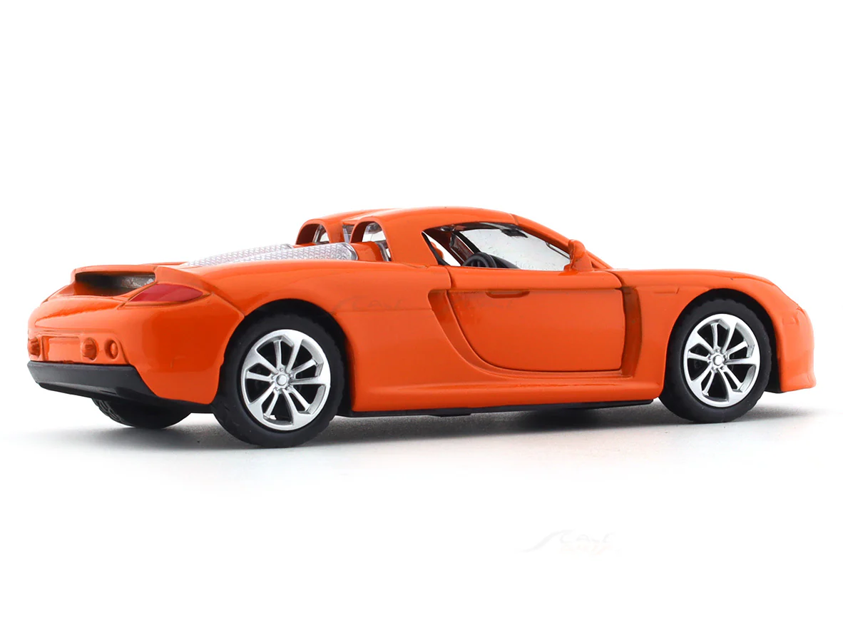 Porsche 918 like orange pull back car - Image 4