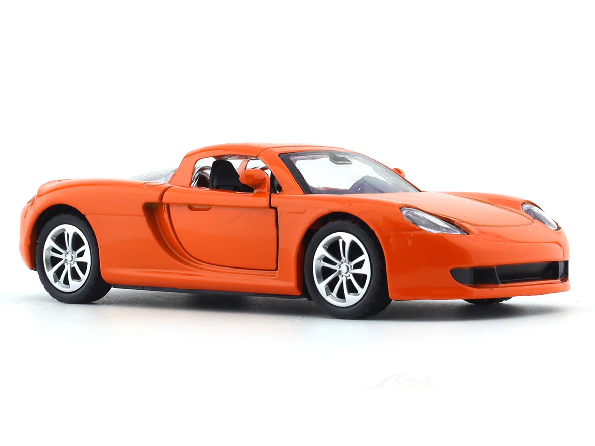 Porsche 918 like orange pull back car - Image 6