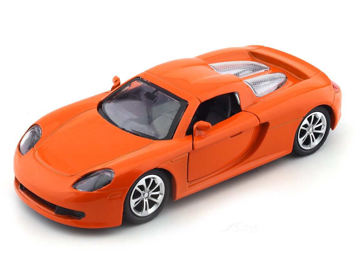 Porsche 918 like orange pull back car - Image 7
