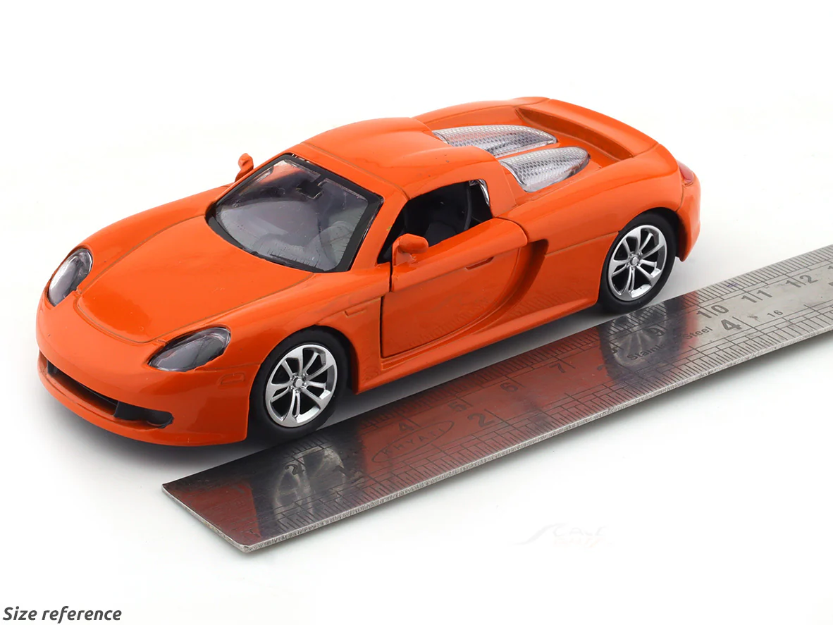 Porsche 918 like orange pull back car - Image 9