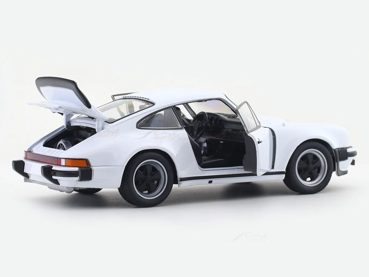 Porsche 964 Turbo 1:24 Welly Licensed Diecast Scale Model Car Collectible - Image 10