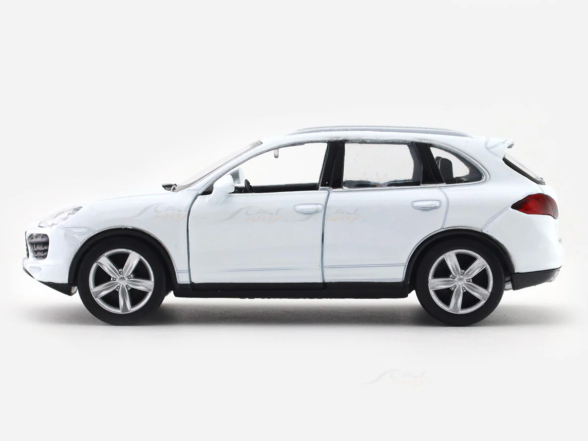 Porsche Cayenne White 1:33-42 RMZ City licensed pull back car scale model - Image 2
