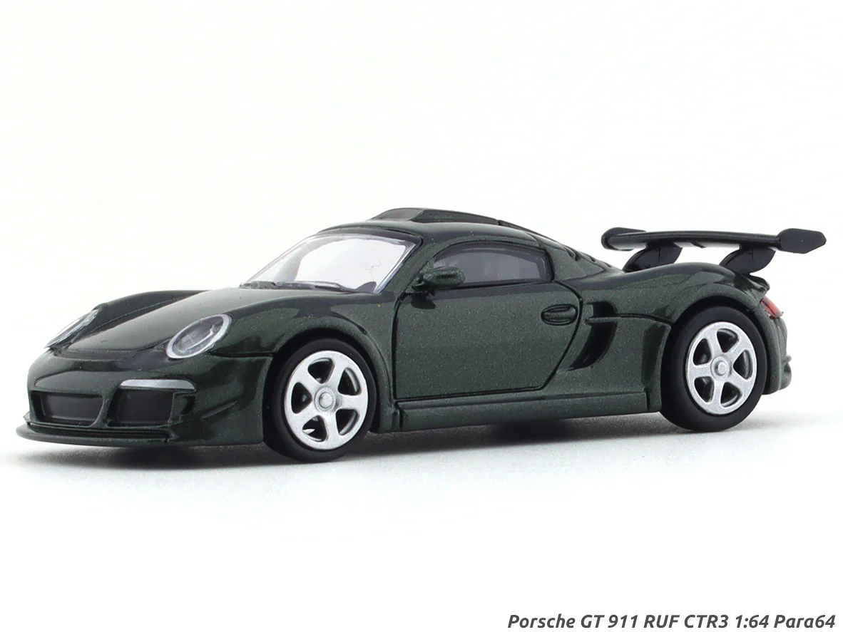 Porsche GT 911 RUF CTR3 Oak Green 1:64 Para64 diecast scale model car