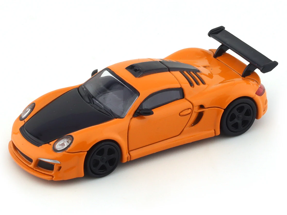 Porsche GT 911 RUF CTR3 Orange 1:64 Para64 diecast scale model car - Image 7