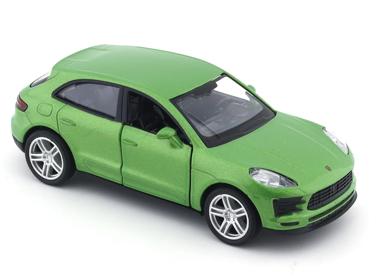 Porsche Macan S green 1:32 RMZ City 5 inch pullback diecast scale model car - Image 7