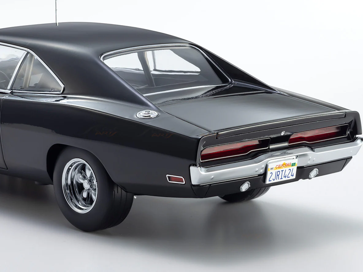 Pre Order : 1970 Dodge Charger R/T Fast & Furious Black 1:18 Kyosho Premium Licensed Diecast Scale Model - Image 10