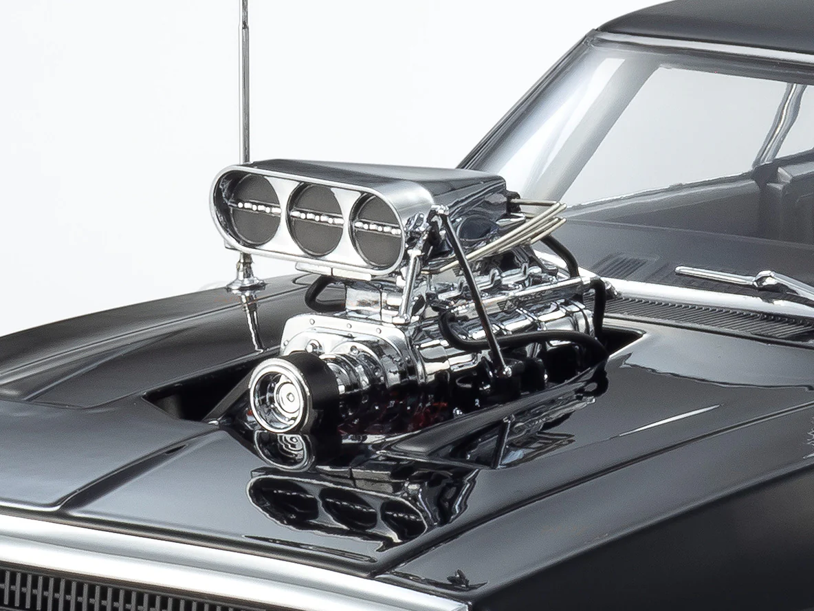 Pre Order : 1970 Dodge Charger R/T Fast & Furious Black 1:18 Kyosho Premium Licensed Diecast Scale Model - Image 21