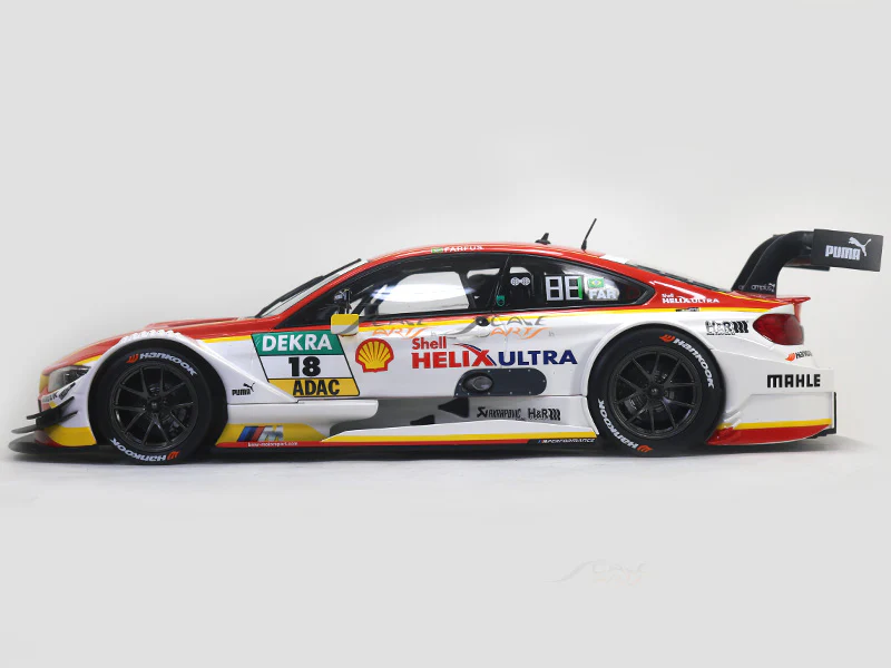 Pre-order 2015 BMW M4 DTM #18 1:18 Noerv diecast Scale Model Car - Image 2