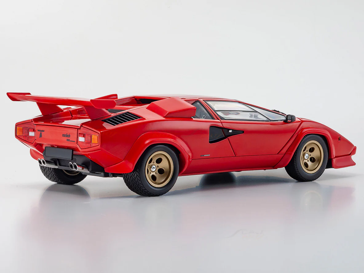 Pre Order : Lamborghini Countach LP 5000 Quattrovalvole red 1:18 Kyosho Premium Licensed Diecast Scale Model - Image 11