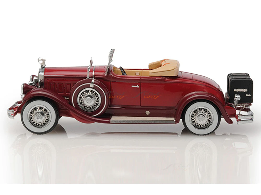 Prebook : 1930 Pierce Arrow Model B Roadster Top Down 1:43 Esval models scale car - Image 2