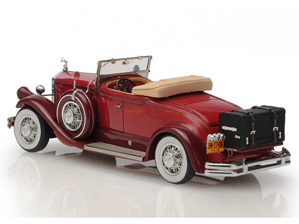 Prebook : 1930 Pierce Arrow Model B Roadster Top Down 1:43 Esval models scale car - Image 3