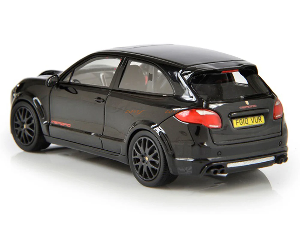 Prebook 2010 Porsche Cayenne 2 Door Coupe by Merdad black 1:43 Esval models scale car - Image 3