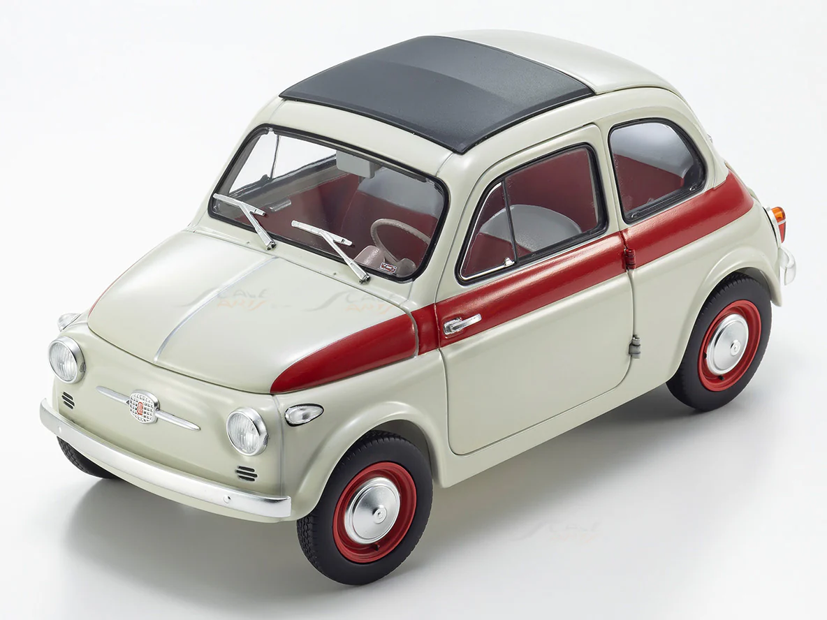 PreOrder : Fiat Nuova 500 Sport 1:18 Kyosho diecast scale model car collectible - Image 9
