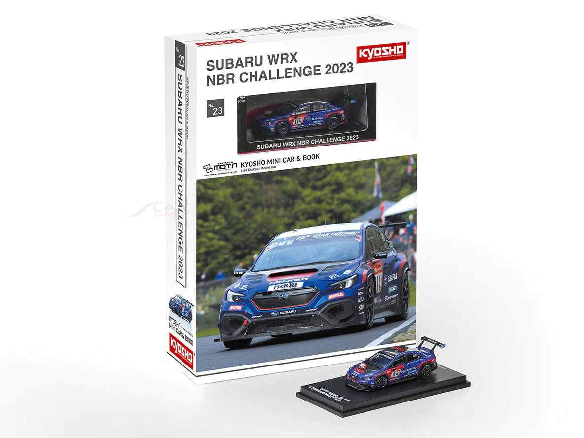 PreOrder : SUBARU WRX NBR2023 with LED 1:64 Kyosho licensed diecast scale model car - Image 7