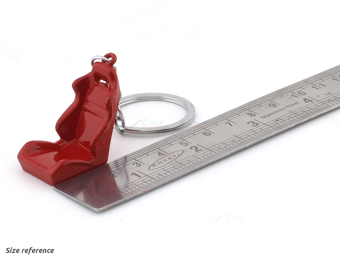 Race Car seat red keyring / keychain - Image 2