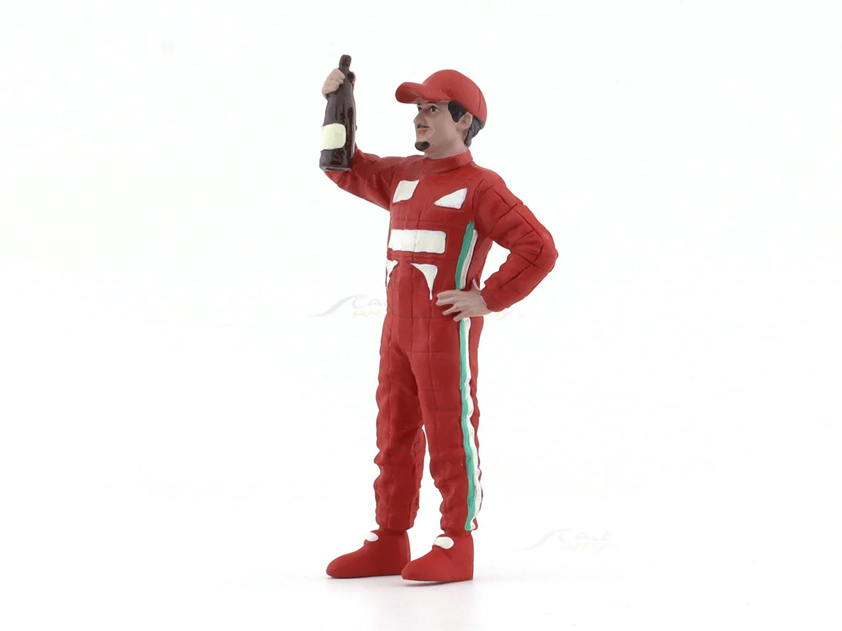 Racing Legend 2000s B F Alonso inspired 1:18 American Diorama Figure for scale models - Image 2