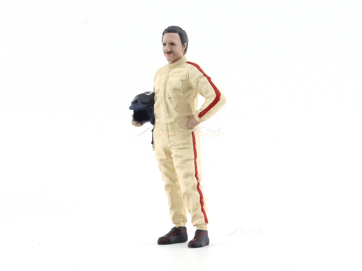 Racing Legend 60s B Graham Hil inspired 1:18 American Diorama Figure for scale models - Image 3