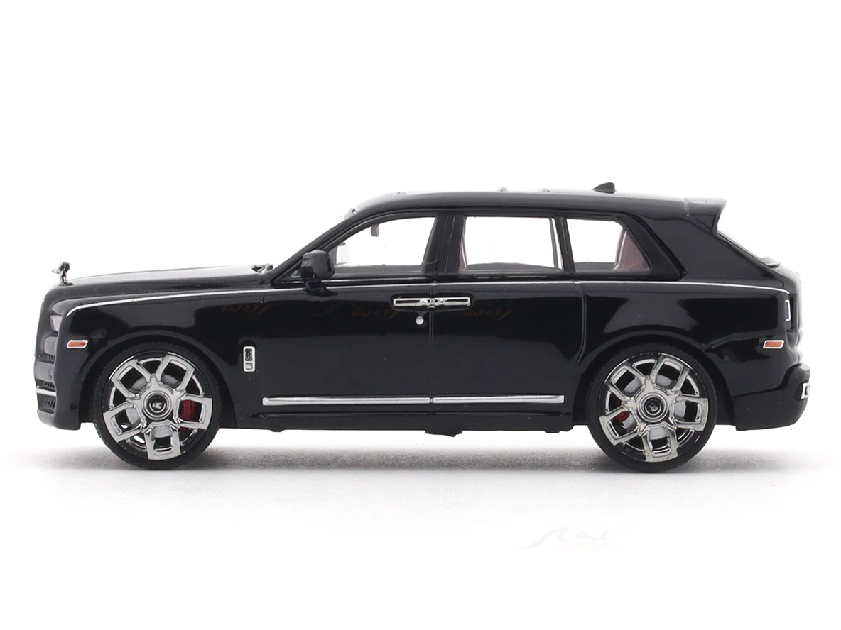 Broken Acrylic : Rolls-Royce Cullinan black B 1:64 SC Art diecast scale model car miniature - Image 2
