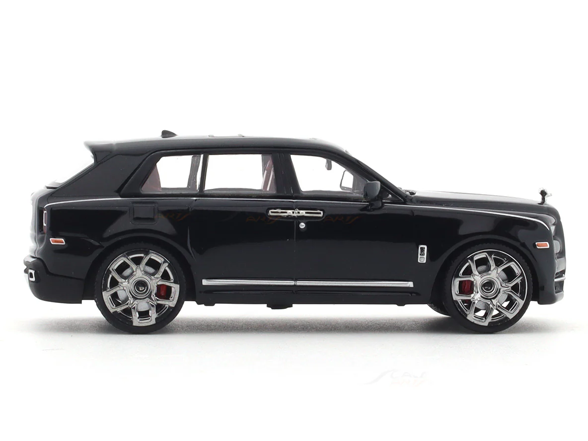 Broken Acrylic : Rolls-Royce Cullinan black B 1:64 SC Art diecast scale model car miniature - Image 3