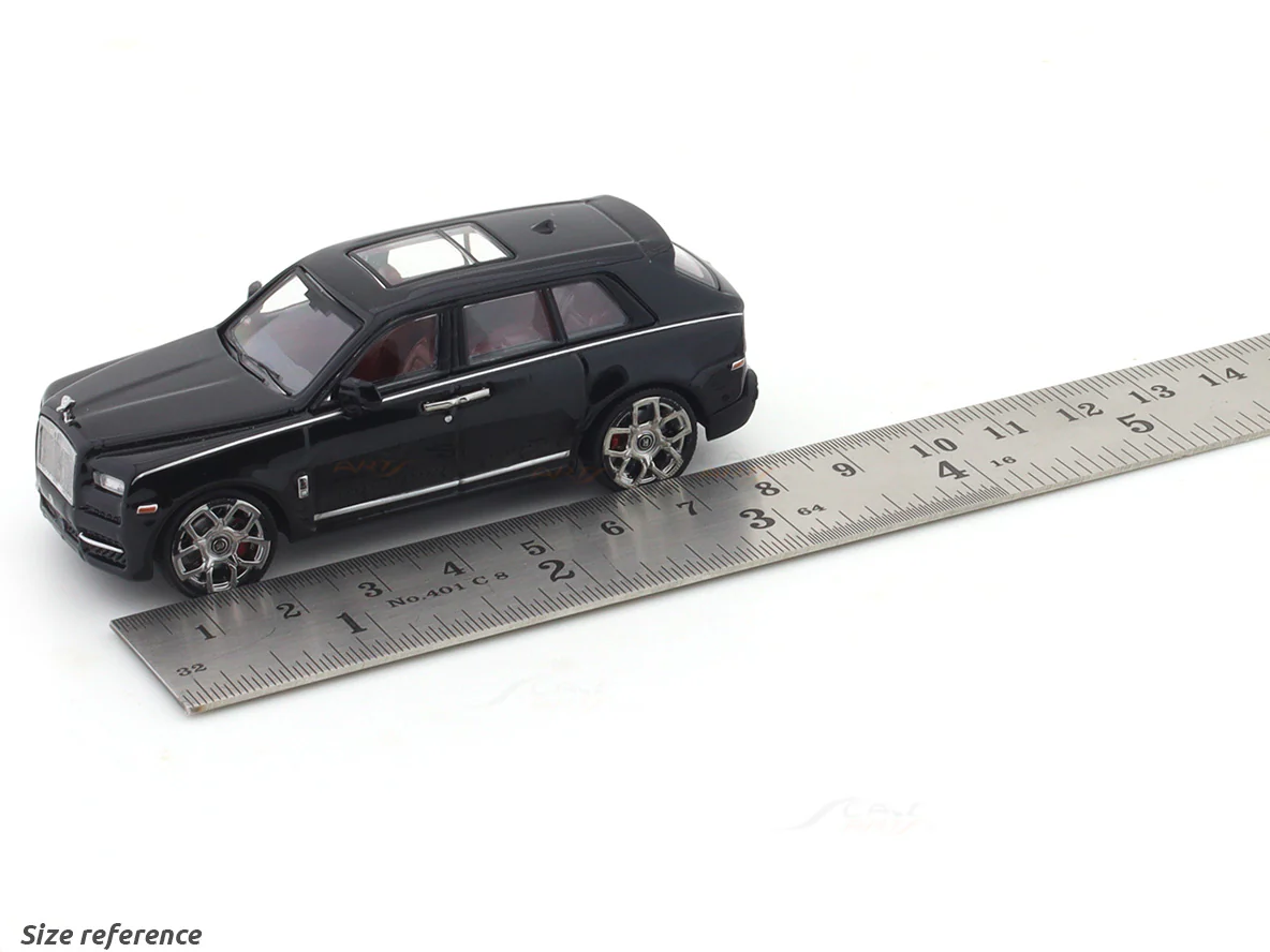 Broken Acrylic : Rolls-Royce Cullinan black B 1:64 SC Art diecast scale model car miniature - Image 5