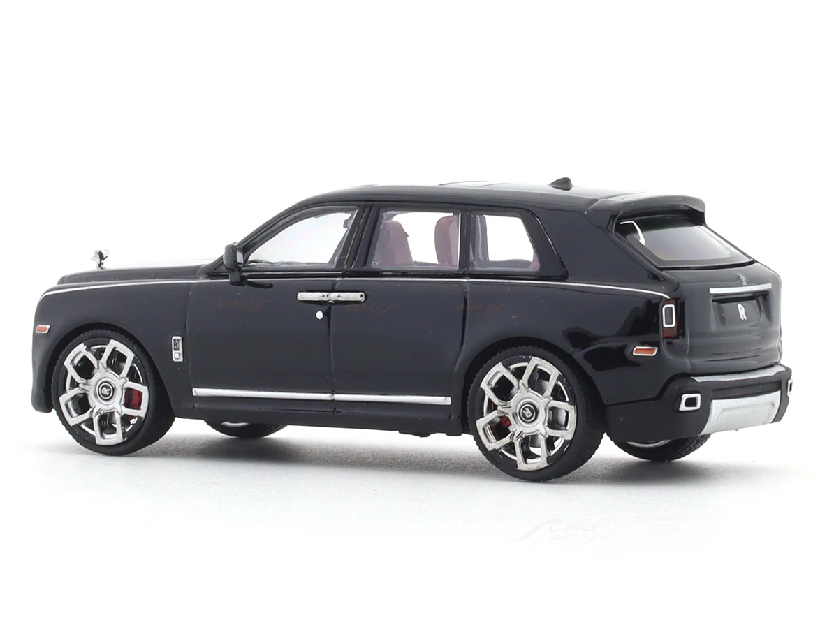 Broken Acrylic : Rolls-Royce Cullinan black B 1:64 SC Art diecast scale model car miniature - Image 6