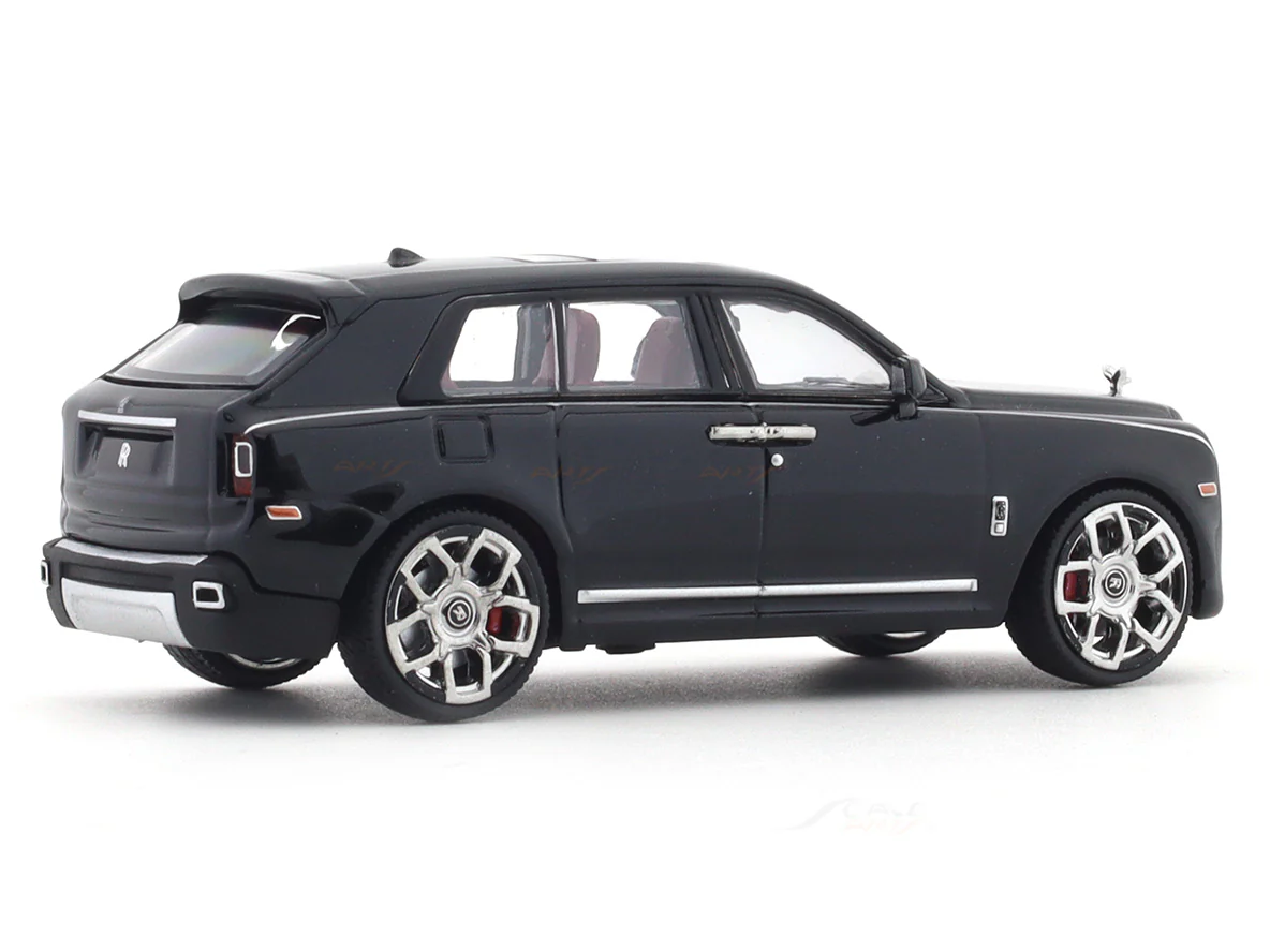 Broken Acrylic : Rolls-Royce Cullinan black B 1:64 SC Art diecast scale model car miniature - Image 7