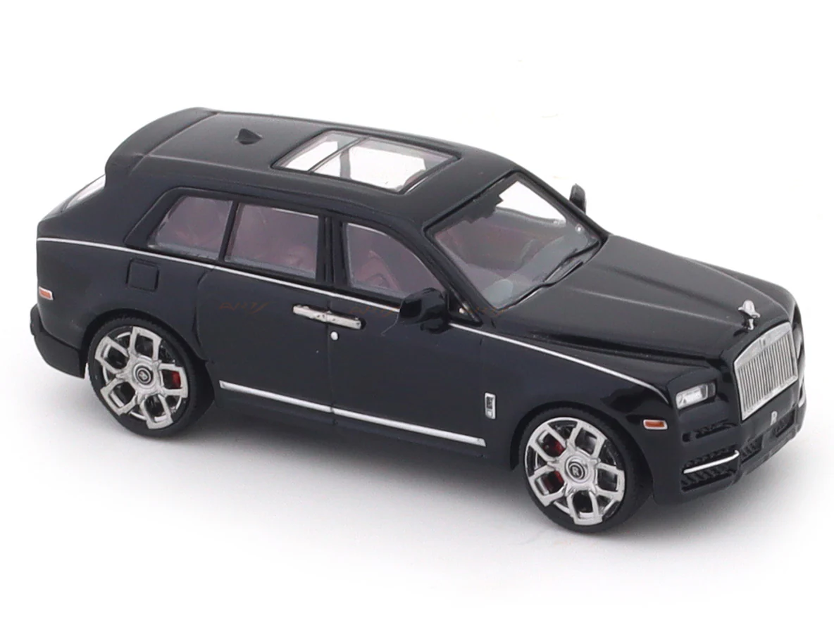 Broken Acrylic : Rolls-Royce Cullinan black B 1:64 SC Art diecast scale model car miniature - Image 8