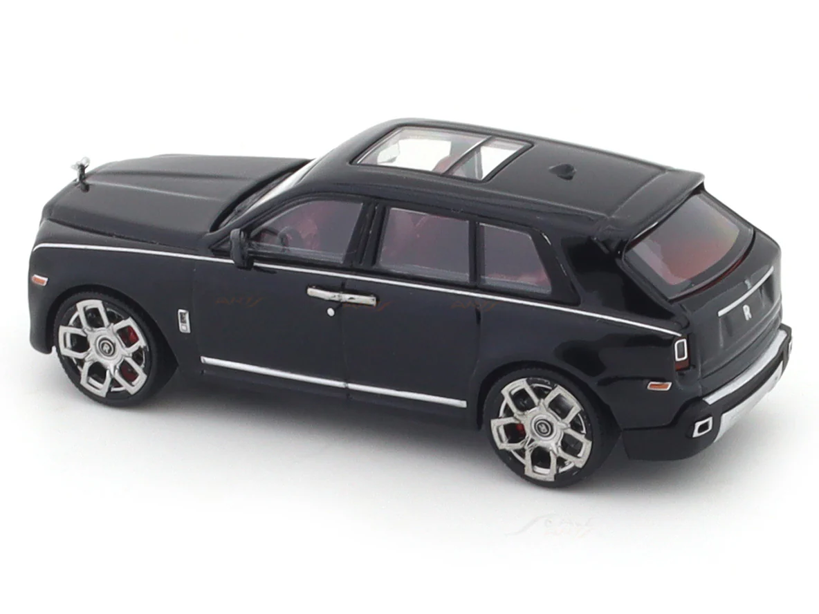Broken Acrylic : Rolls-Royce Cullinan black B 1:64 SC Art diecast scale model car miniature - Image 9
