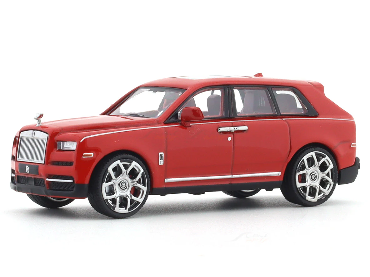 Broken Acrylic : Rolls-Royce Cullinan red 1:64 SC Art diecast scale model car miniature