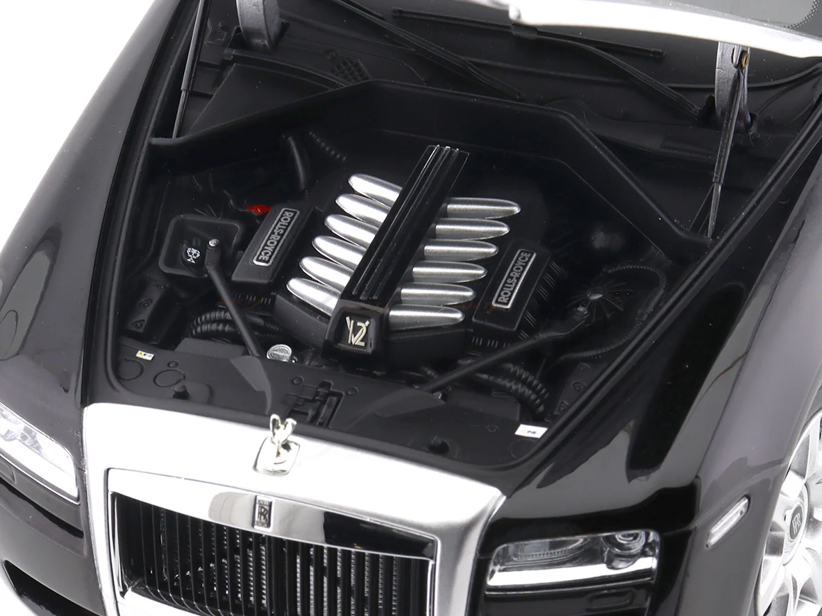 Rolls-Royce Ghost Black 1:18 Kyosho licensed premium diecast scale model car collectible - Image 20