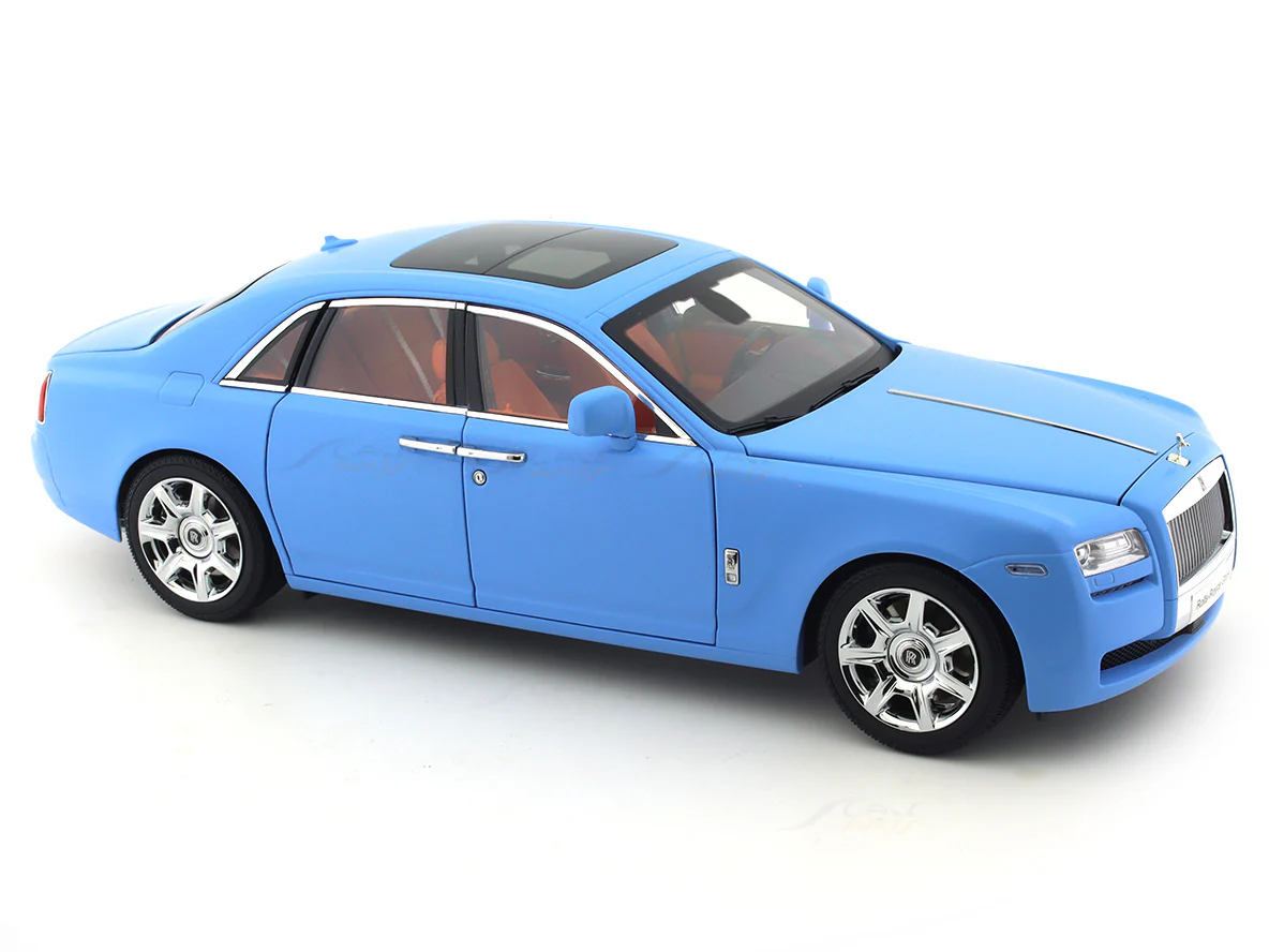 Rolls-Royce Ghost Matte Blue 1:18 Kyosho licensed premium diecast scale model car collectible - Image 15