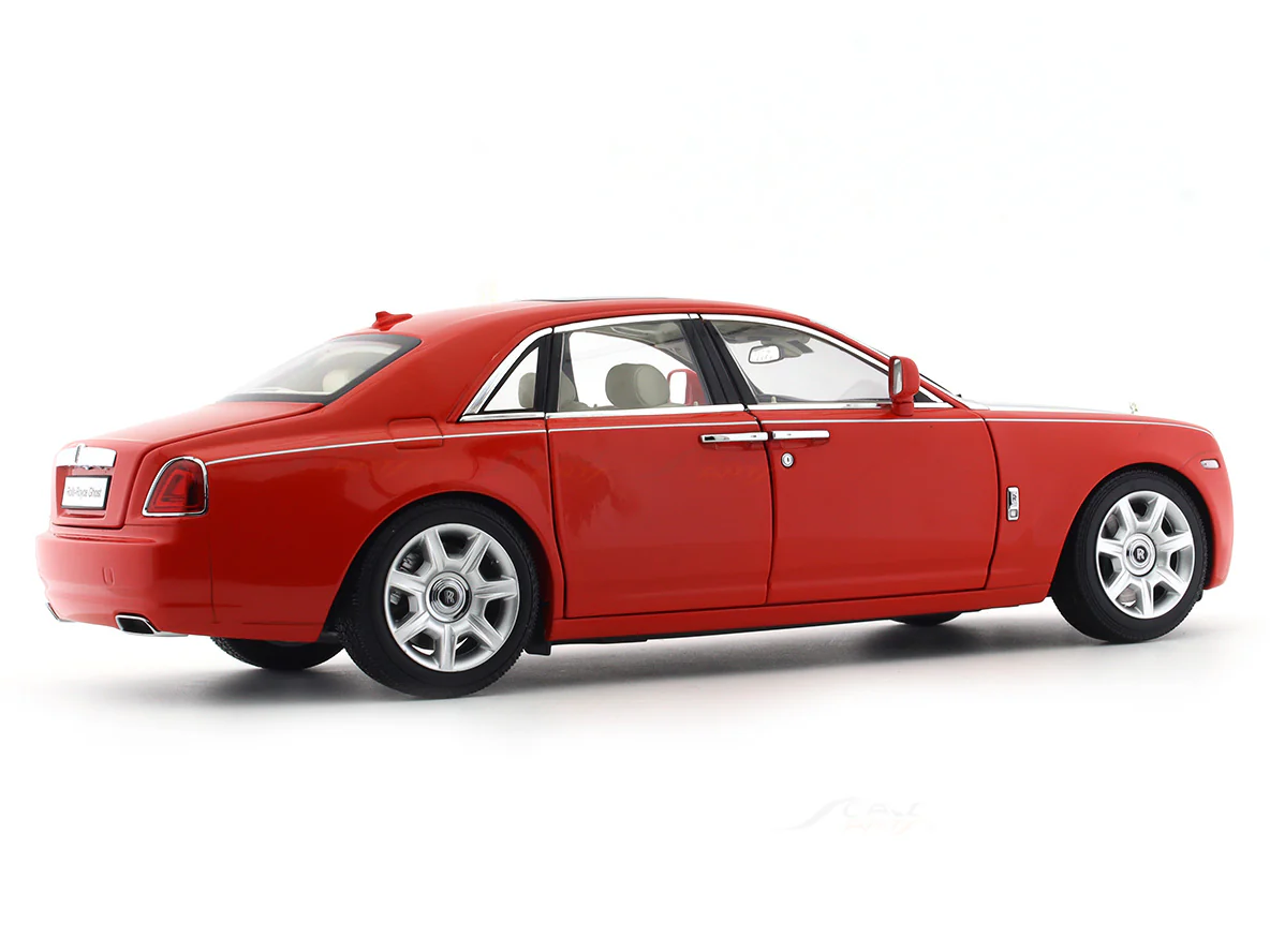 Rolls-Royce Ghost Red 1:18 Kyosho licensed premium diecast scale model car collectible - Image 4