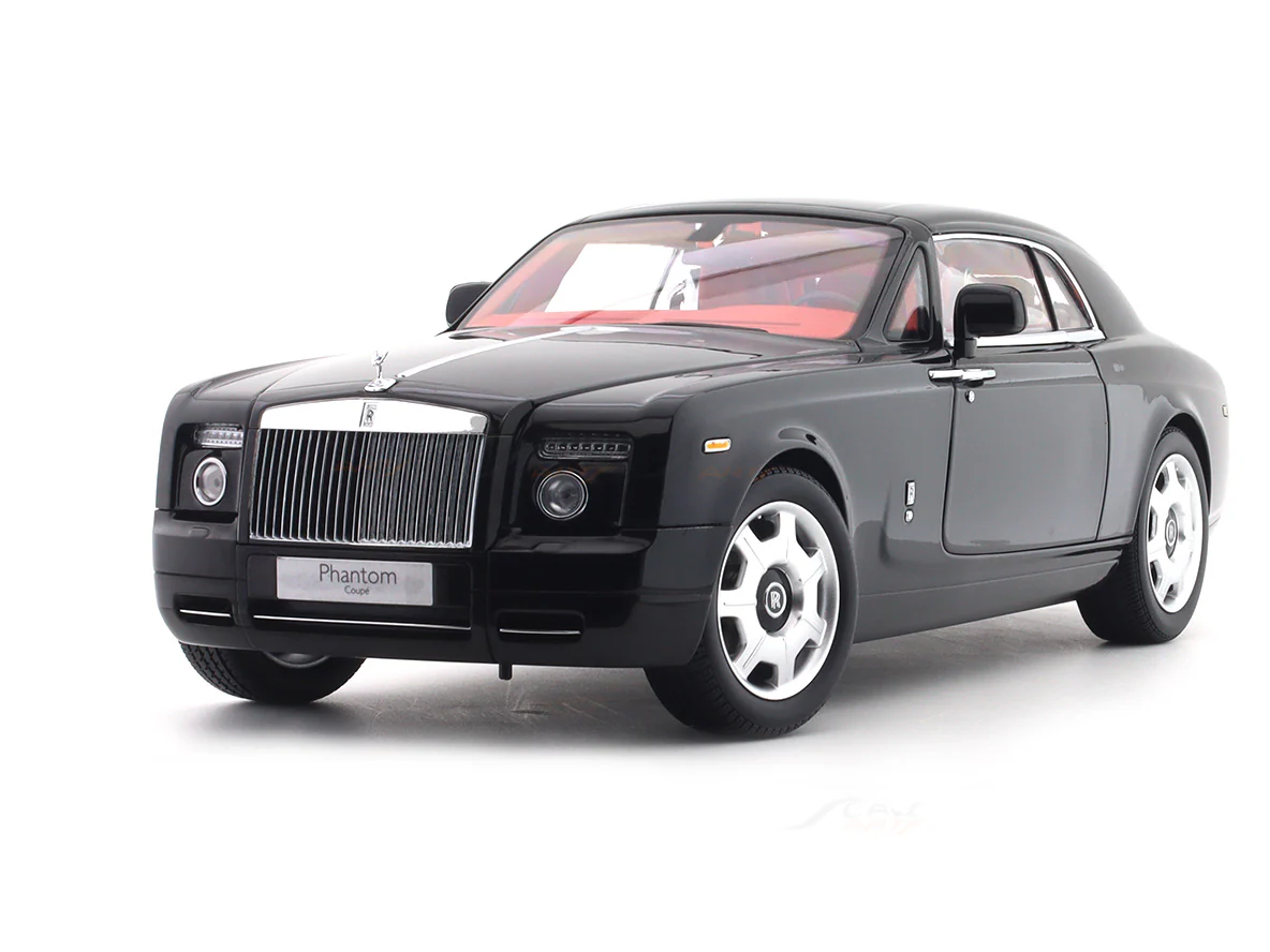 Rolls-Royce Phantom Coupe Black 1:18 Kyosho licensed premium diecast scale model car collectible - Image 12
