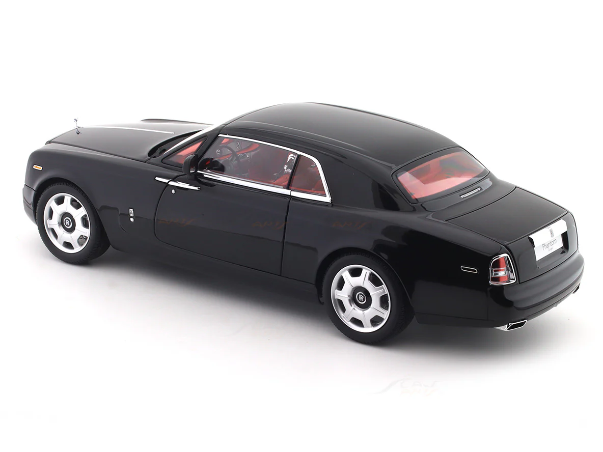 Rolls-Royce Phantom Coupe Black 1:18 Kyosho licensed premium diecast scale model car collectible - Image 22